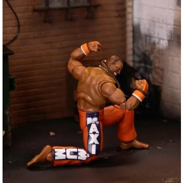 Collectible Dee Jay Action Figure from Street Fighter II