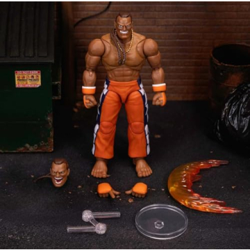 Collectible Dee Jay Action Figure from Street Fighter II