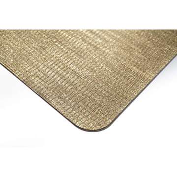 Dainty Home Reversible Metallic Galaxy Snake Skin Dining Table Indoor Outdoor Placemats Set of 4, 15...