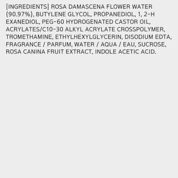 Mamonde Rose Water Vegan Toner - 90.97% Pure for Hydrating Skin