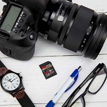 Ritz Gear 128GB High-Speed SDXC UHS-I Card for 4K