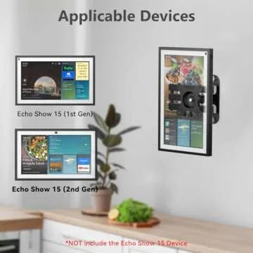 Versatile Laivli Wall Mount for Echo Show 15 and Monitors
