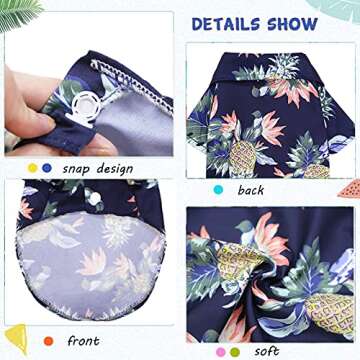 Cool Hawaiian Dog Shirts for Summer Fun in All Sizes