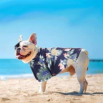 Cool Hawaiian Dog Shirts for Summer Fun in All Sizes