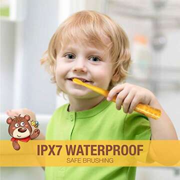 Vekkia Kids Electric Toothbrush - Fun & Effective Cleaning!