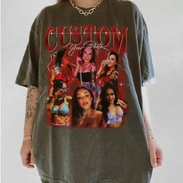 IZI POD Custom Bootleg Shirts - Personalized Vintage Graphic Tees for Unique Gifts