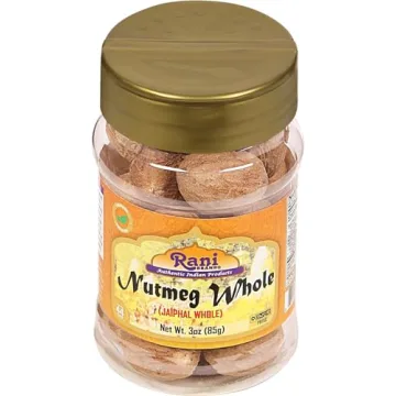 Rani Nutmeg Whole Spice 3oz - Authentic & Natural Flavor