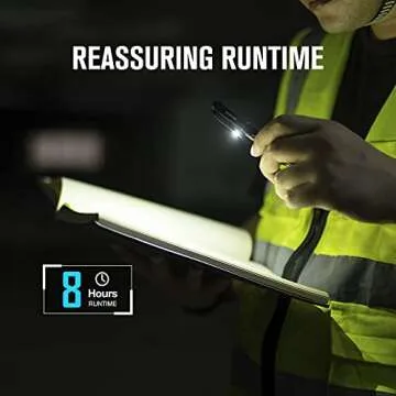 OLIGHT O'Pen Pro 120 Lumens LED Pen Light with Green Beam, Rechargeable EDC Flashlight for Writing, Work, Adventure, Professional Business Gift(Black)