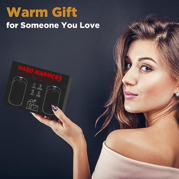 Rechargeable Hand Warmers 2 Pack USB Portable for Winter