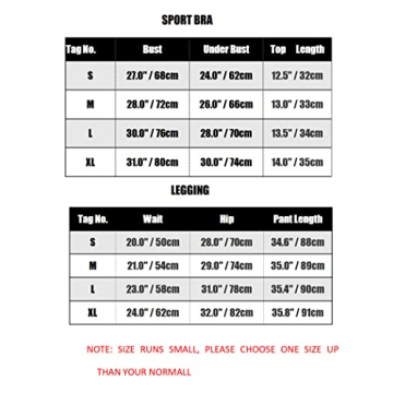 ABOCIW Women's Halter Sport Bra High Waist Leggings Workout Set