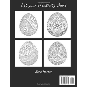 Egg-straordinary Mandalas Easter Egg Coloring Book for Relaxation and Creativity