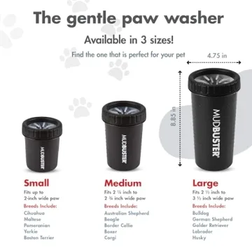 Dexas MudBuster Portable Dog Paw Washer - Special Edition