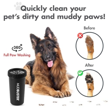 Dexas MudBuster Portable Dog Paw Washer - Special Edition