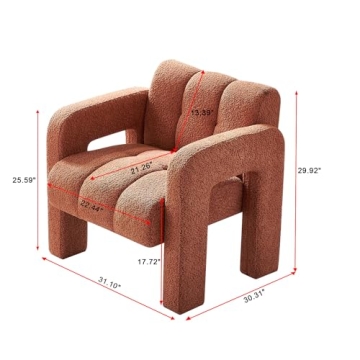 Vensico Modern Accent Chair for Stylish Comfort