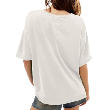 Women Casual Short Sleeve T-Shirt for 2024 Summer Fashion