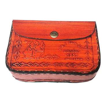 ASI NAUTICAL Vintage Antique Vintage Spy Glass Old Brass Binocular for Adults and Kids for Bird Watching, black (ASI0057)