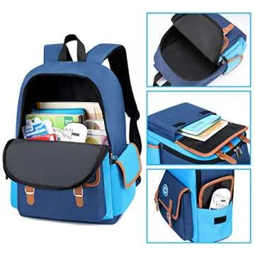 weiatas Kids Backpack Children Bookbag Preschool Kindergarten Elementary School Bag for Girls Boys (...