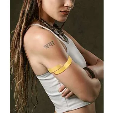 BOMAIL 6 Pieces Arm Cuff Upper Arm Band Cuff Bracelet Minimalist Simple Swirl Open Wide Wire Bracelets for Women Adjustable Arm Bangle Bracelets Set