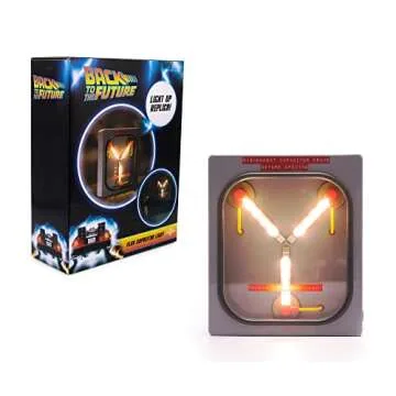 Ukonic Back to the Future Flux Capacitor Replica 6-Inch USB Mood Light | Nightstand Table Lamp with ...