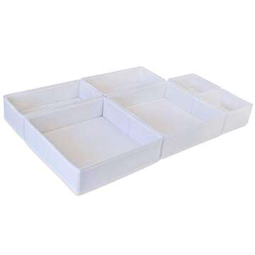 Joyful Space Drawer Organizers for Clothing & Accessories