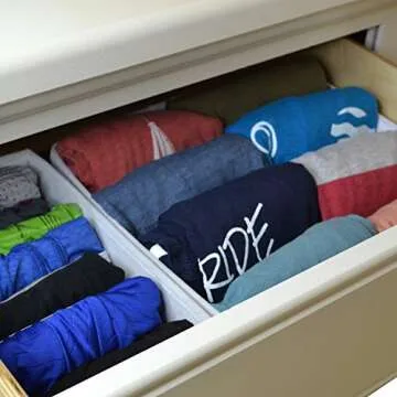 Joyful Space Drawer Organizers for Clothing & Accessories