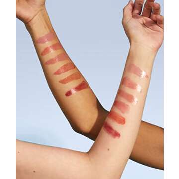 Lanolips Tinted Lip Balm - Lip Moisturizer with Lanolin Oil for Shiny, Hydrated Lips - Hydrating Tinted Lip Gloss Tube for Dry Lips - Perfect Nude (12.5g / 0.44oz)