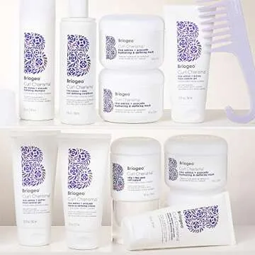 Briogeo Curl Charisma Rice Amino + Avocado Leave-In Defining Crème, Anti Frizz Hair Styling Moisturizer, Leave In Cream for Wavy, Curly, Coily Hair, Boosts Hydration, Vegan, Cruelty-Free, 2 fl oz