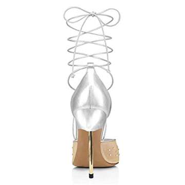 FSJ Women High Heel Ankle Strap Sandals for Every Occasion