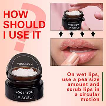 Lip Gloss Set,Stocking Stuffers Gift Set Christmas Gifts for Adult Women Mom Her Teenager Girls Wife Grandma Sister Friend Girlfriend,Best Unique Birthday Valentines Day Mothers Gifts Idea w/Lip Scrub