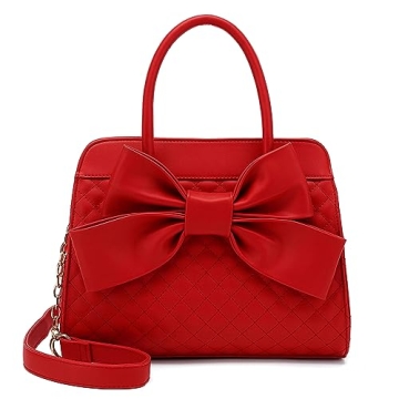 Scarleton Quilted Faux Leather Satchel for Women