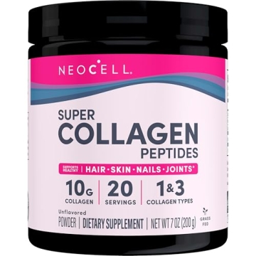 NeoCell Super Collagen Peptides, 10g Collagen Peptides per Serving, Gluten Free, Keto Friendly, Non-...