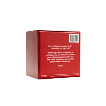 WE'RE NOT REALLY STRANGERS Family Edition Card Game - 150 Conversation Cards for Adults, Teens, Couples, & Strangers - Fun Family Party Time for Game Night or Date Night, Ages 15+, 2-6 Players