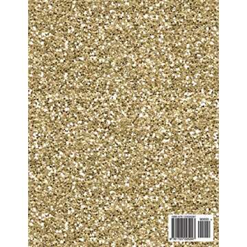 She Leaves A Little Sparkle Wherever She Goes: Large Composition Notebook, Lined Notebook, (8.5x11, ...