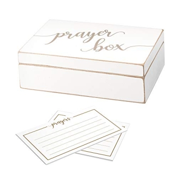 Elegant Lillian Rose Prayer Box with Cards, Perfect Gift