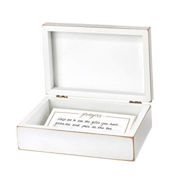 Elegant Lillian Rose Prayer Box with Cards, Perfect Gift