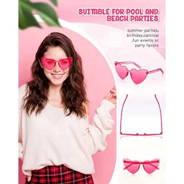 Chicpop Heart Sunglasses – Fun Party Favors for All