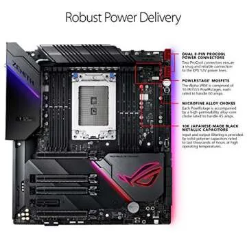 Asus Rog Zenith Extreme Alpha X399 Gaming Motherboard