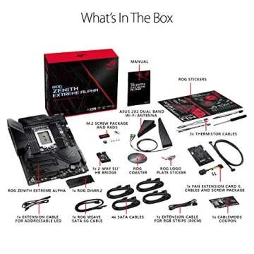 Asus Rog Zenith Extreme Alpha X399 Gaming Motherboard