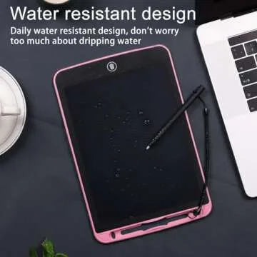 Girls Toys LCD Writing Tablet for Kids 10 Inch, Colorful Doodle Board Drawing Tablet with Lock Function, Erasable Reusable Writing Pad, Educational Girls Toys Gifts for 3-6 Year Old Girls