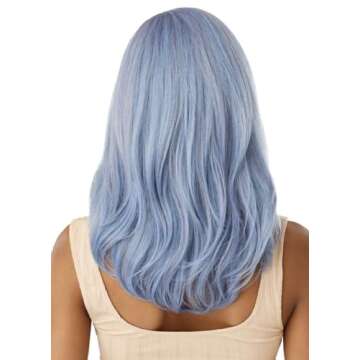 Outre Lace Front Wig - Melted Hairline in Burgundy