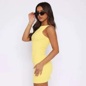 Elegant YOXUA Summer Mini Dress for Women