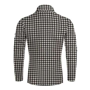 Stylish Poriff Men's Casual Turtleneck Tops for All Occasions