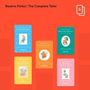 Yoto Beatrix Potter: The Complete Tales – 5 Kids Audio Cards for Use with Player & Mini All-in-1 A...