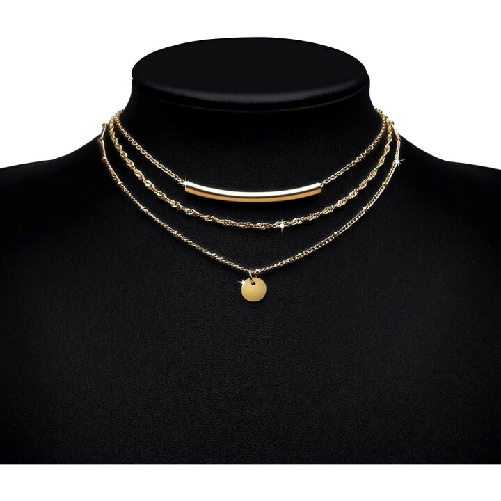 Layered Choker Necklaces Set for Women and Girls