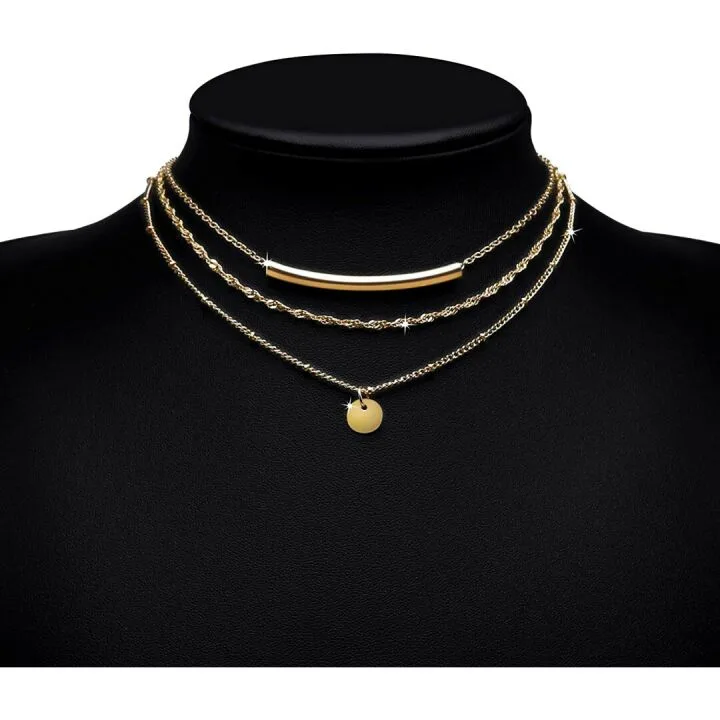 Layered Choker Necklaces Set for Women and Girls