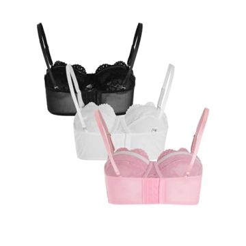 MakeMeChic Women's Spaghetti Strap Crop Cami Set