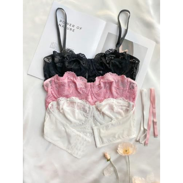 MakeMeChic Women's Spaghetti Strap Crop Cami Set