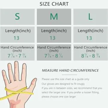 HINSOCHA 3 Pairs Nitrile Cleaning Gloves - Latex Free & Reusable