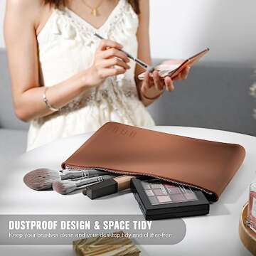 FERYES Silicone Makeup Bag - Stylish Travel Essential