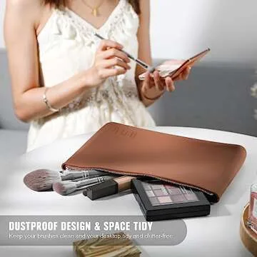 FERYES Silicone Makeup Bag - Stylish Travel Essential